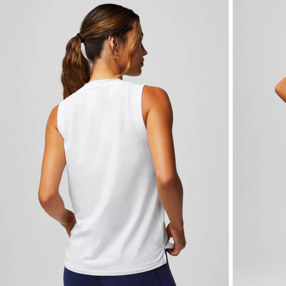 Fabletics White Top - Picture 2 of 5